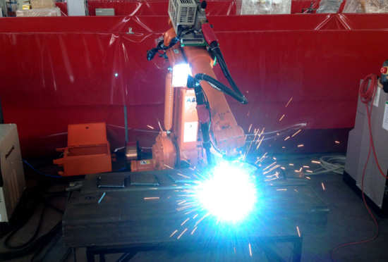 What is a welding robot?