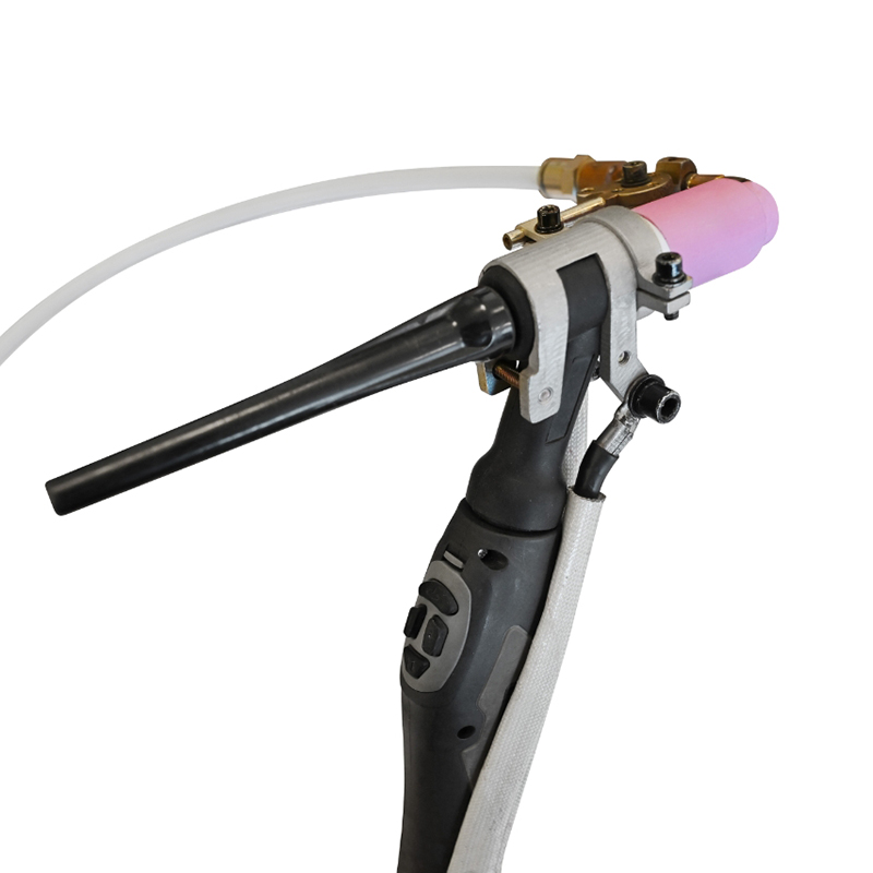 Integrated TIG welding torch