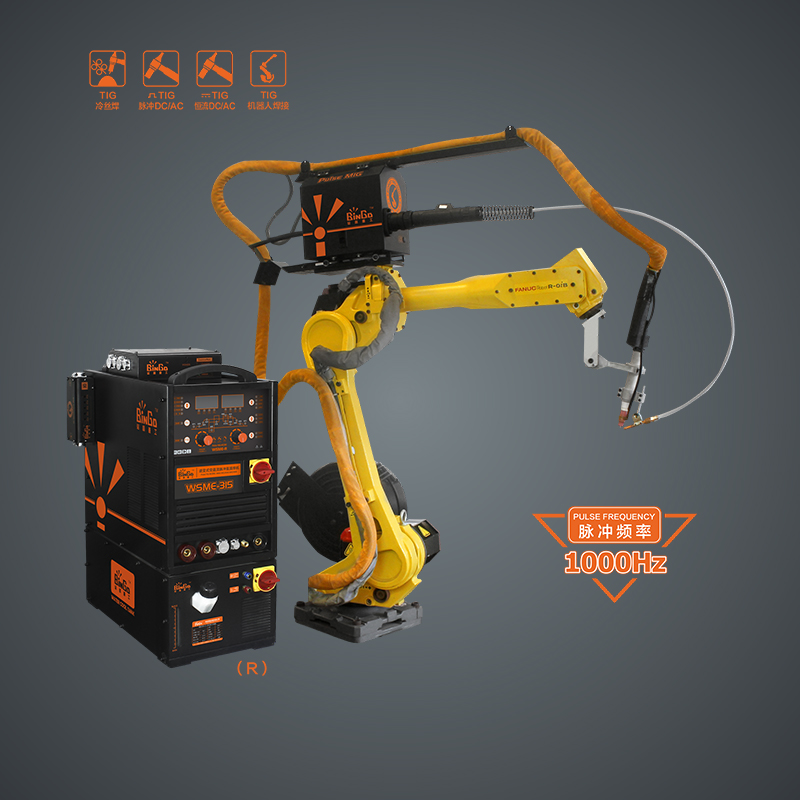 逆变式自动送丝交直流脉冲氩弧焊机