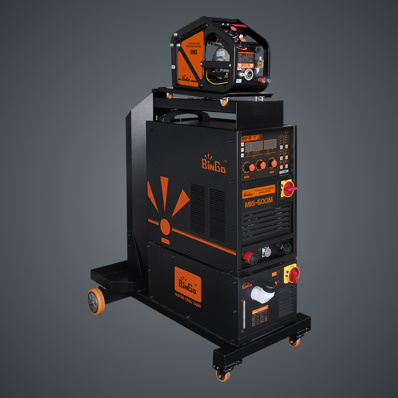 Inverted CO2 gas shielded welding machine