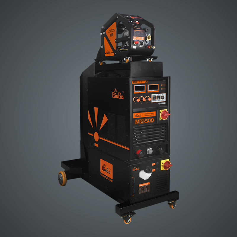 Inverted CO2 gas shielded welding machine