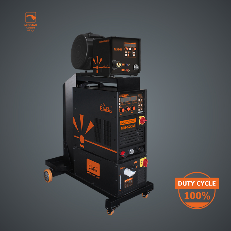 Inverted CO2 gas shielded welding machine