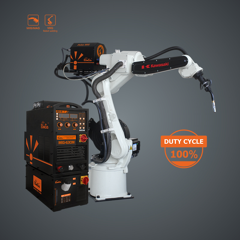 Inverted CO2 gas shielded welding machine