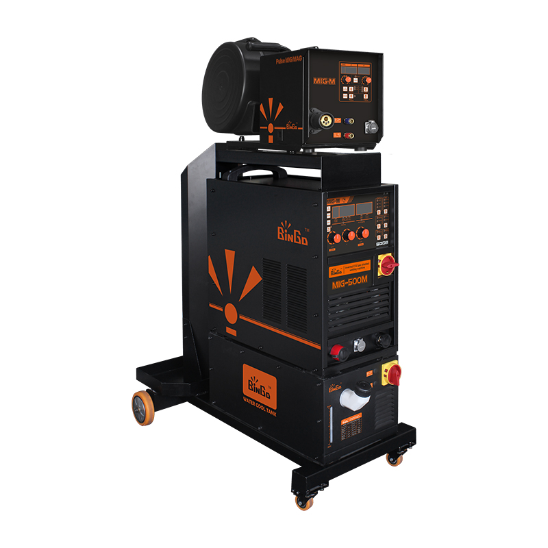 Inverted CO2 gas shielded welding machine