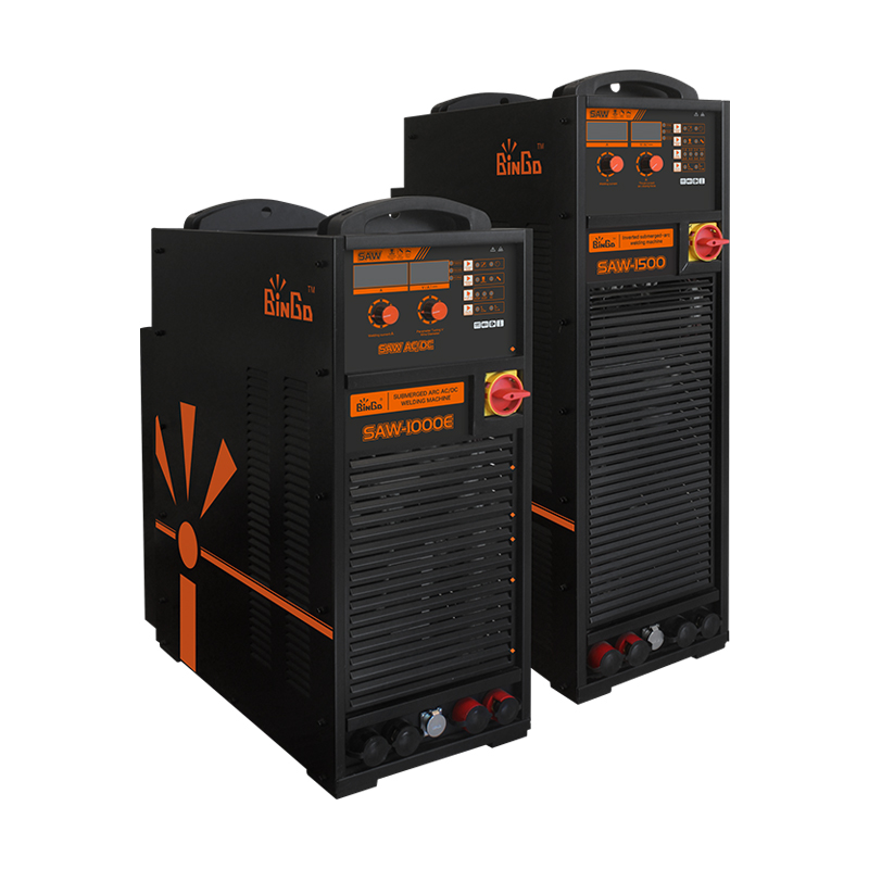 Inverted AC/DC double-wire submerged arc welding machine  (double characteristics)